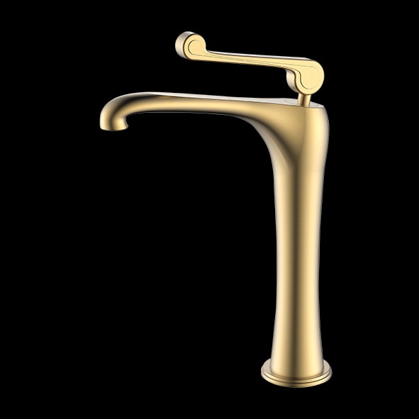 Tall Brass Basin Mixer – Aquant India